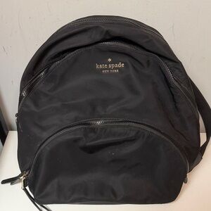 Kate Spade Black Nylon Men's Backpack